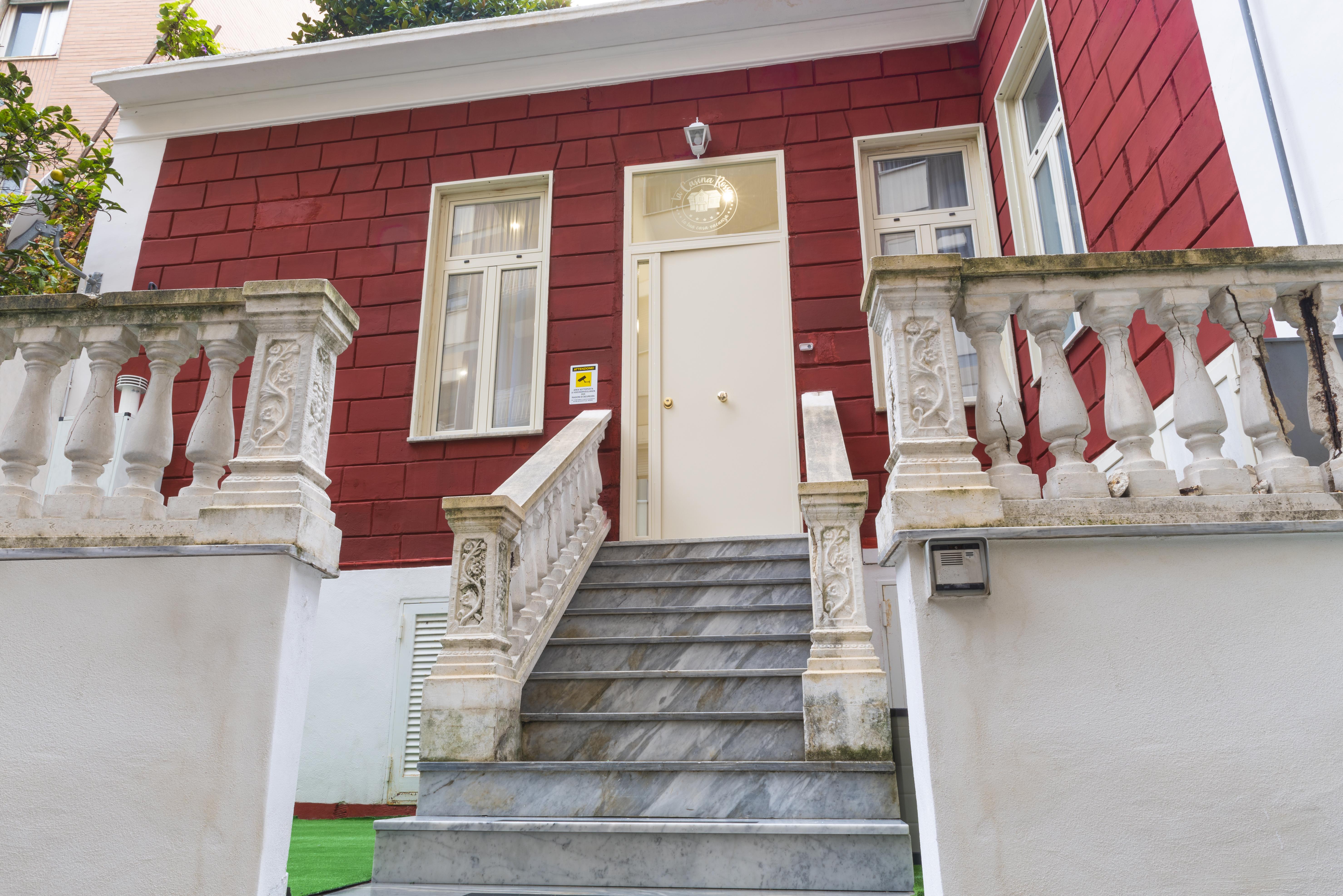 La Casina Rossa Villa Napoli Exterior foto